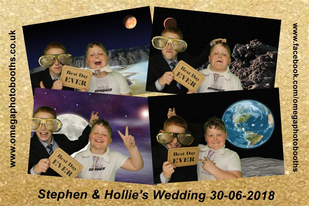 Stephen & Hollie's Wedding | View more photos from the event at gallery.omegaphotobooths.co.uk/u/OmegaPhotobooths/Stephen-Hollies-Wedding